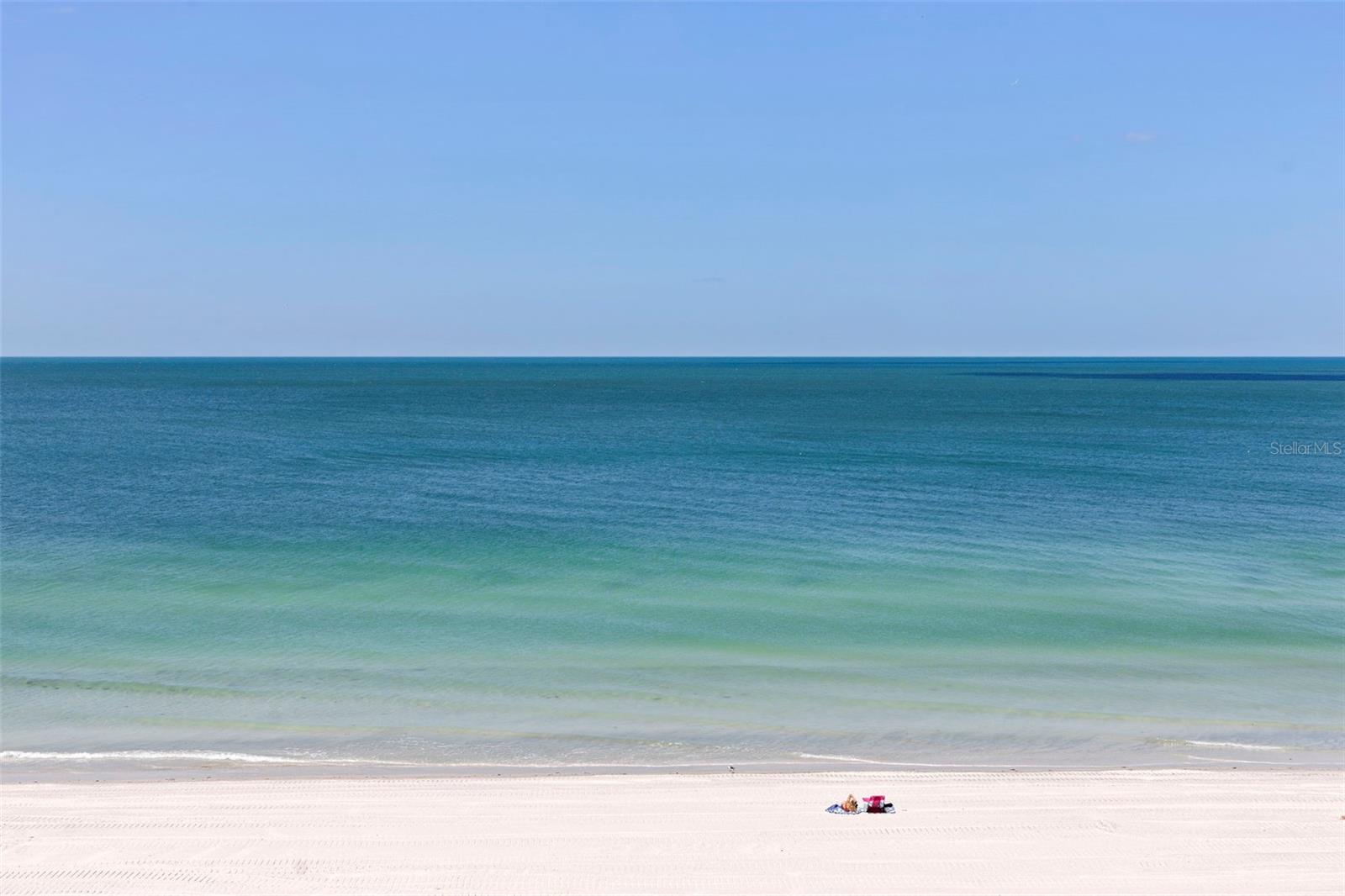 The Beach Is Nice and Wide Open for Sun Bathing or Walking