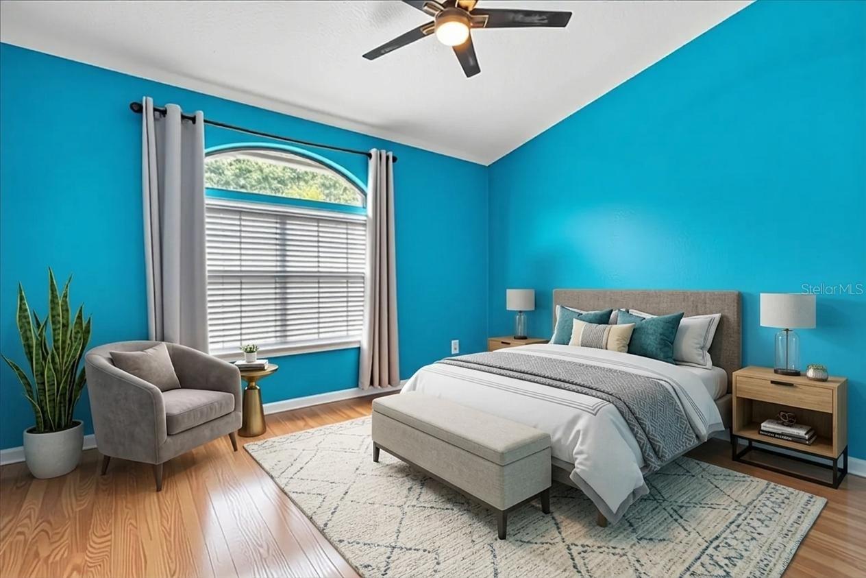 bedroom 2 staged
