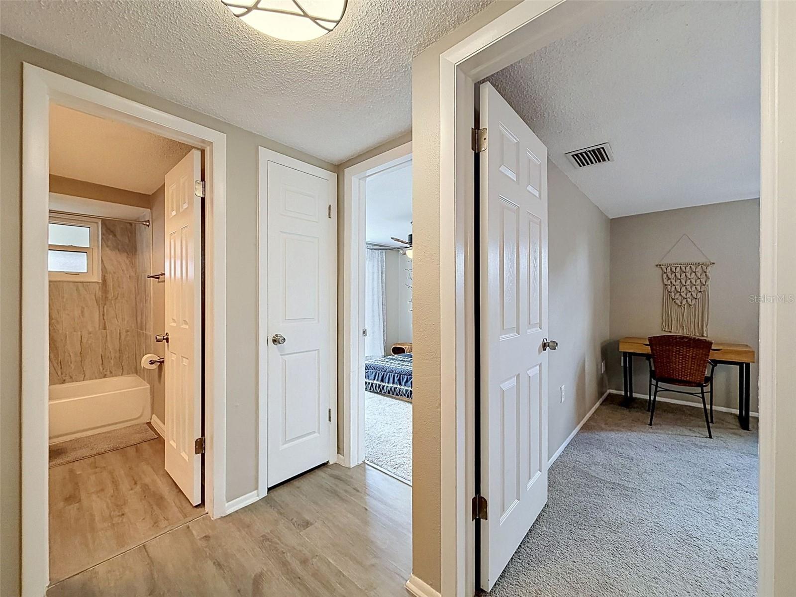 Bedroom Corridor with main Bathroom