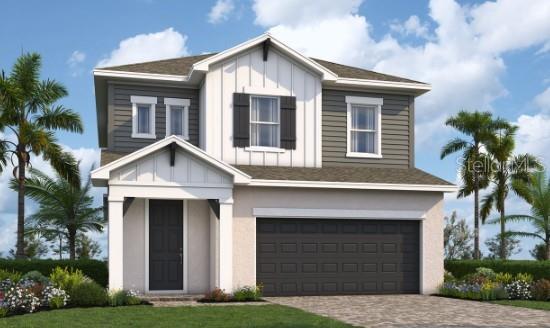 Front Exterior Rendering **Paint Colors May Very