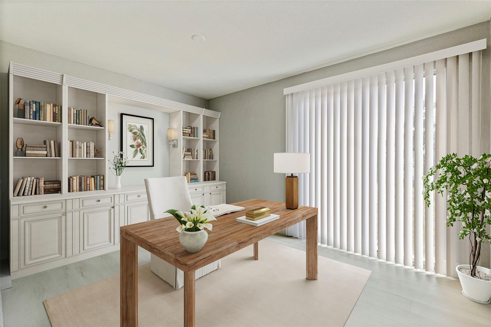 3rd bedroom/office-staged