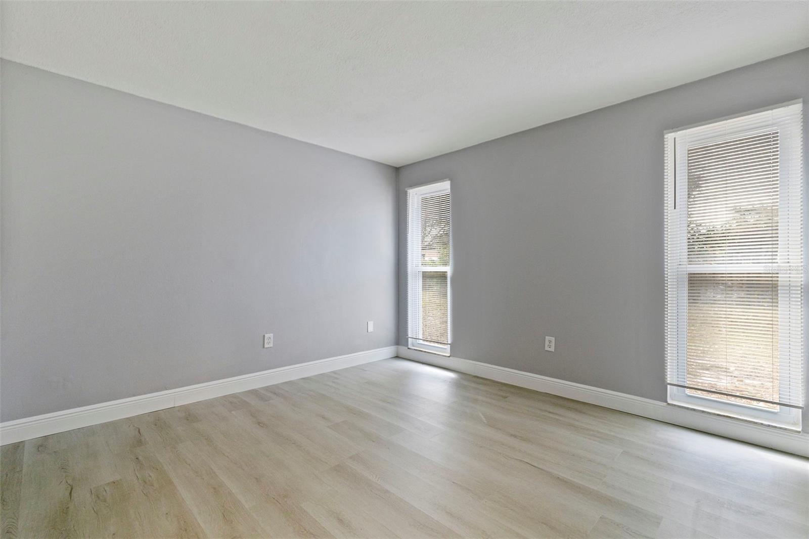 owners bedroom vacant