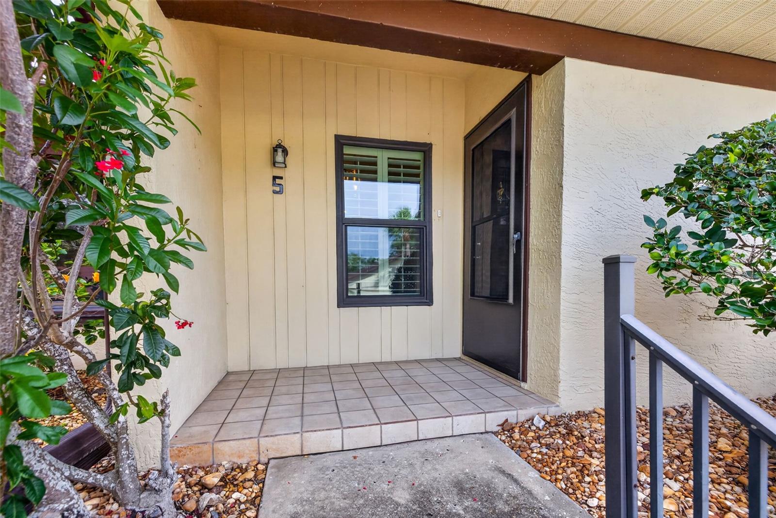 Covered Front Entry