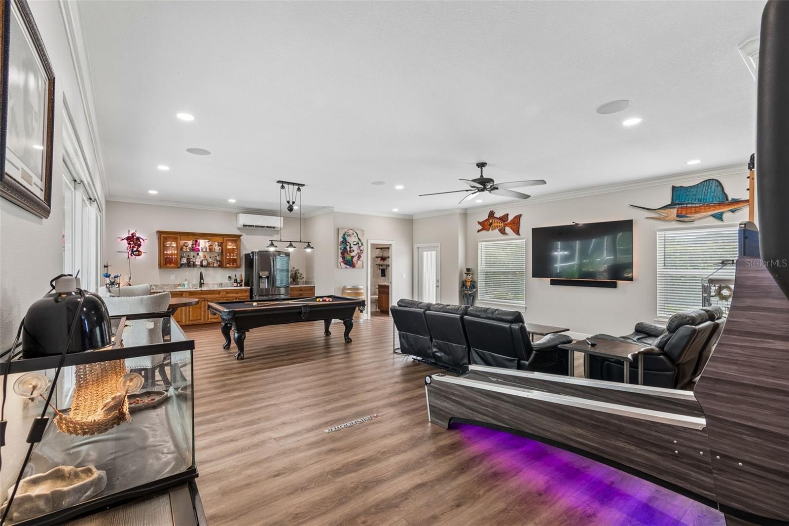 Game room.