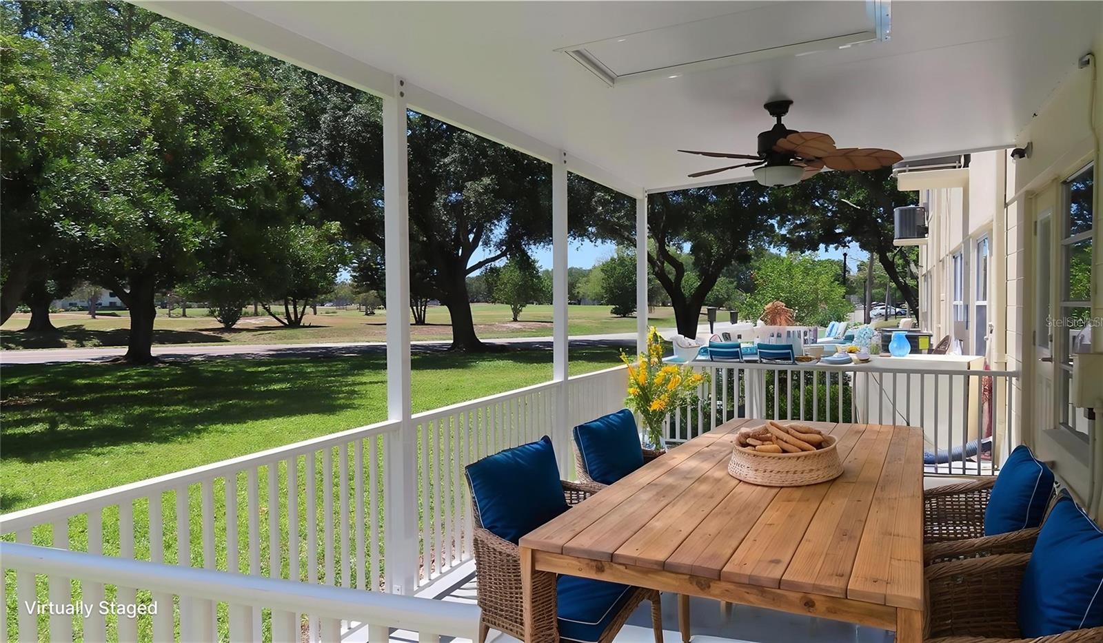 Back patio - Virtually Stages