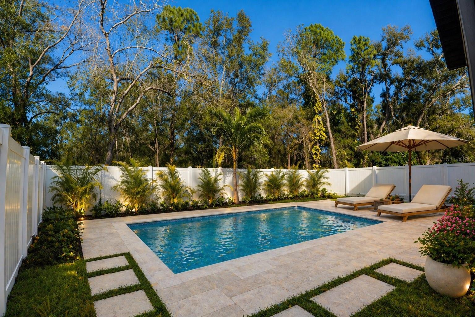 Pool Concept. virutally Stage