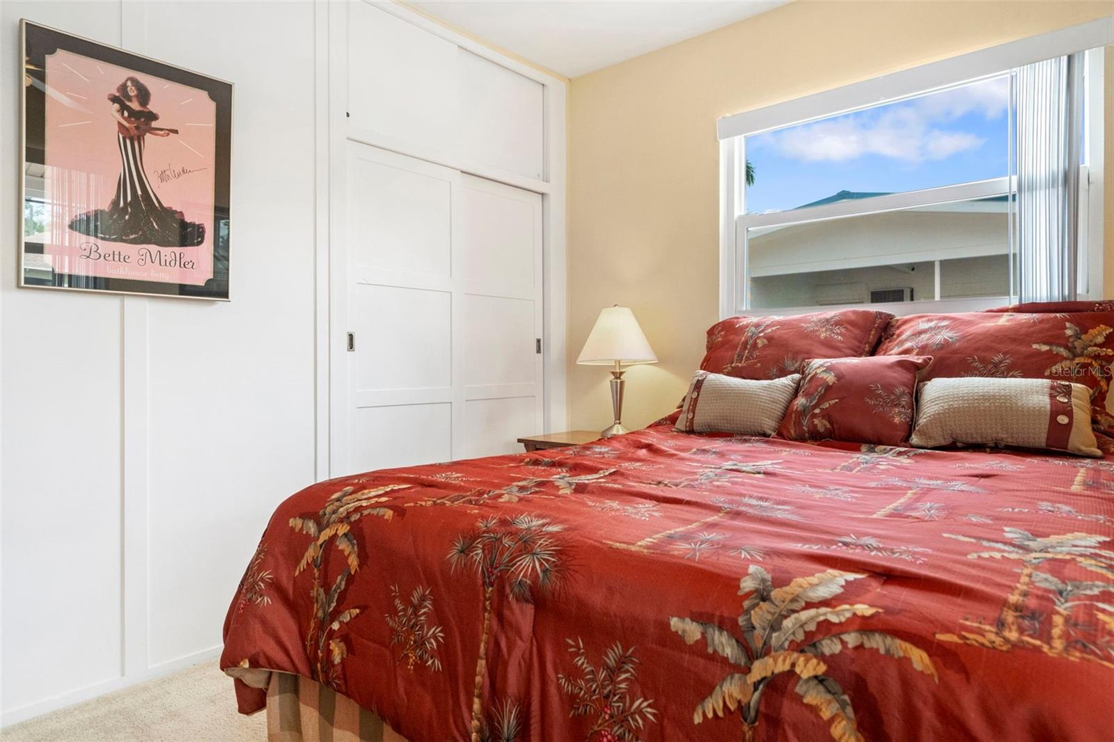 Second bedroom has built-ins for streamlined organization.
