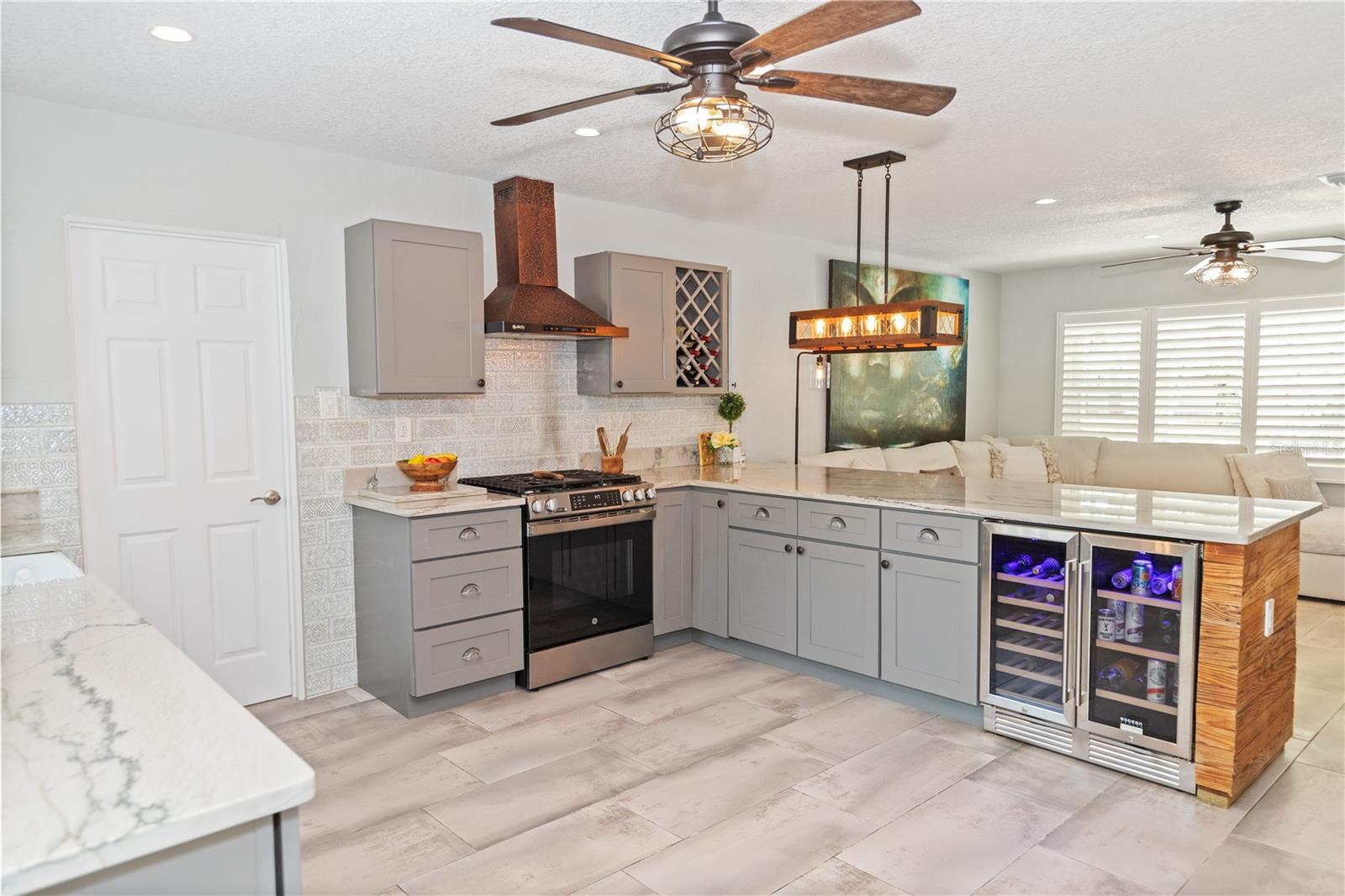 Mini fridge and propane stove are an added bonuss