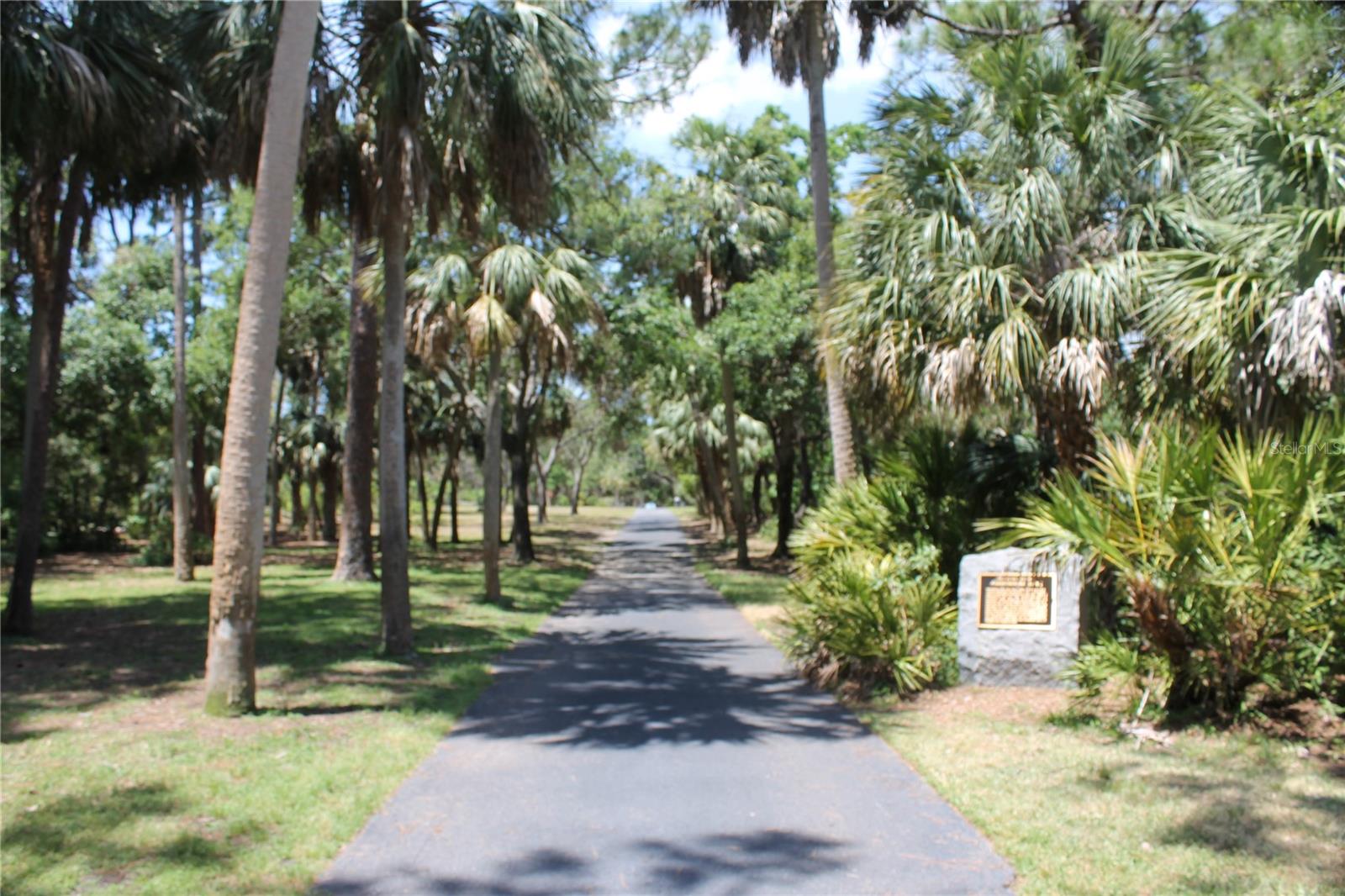 Come explore Abercrombie Park after you check out the house
