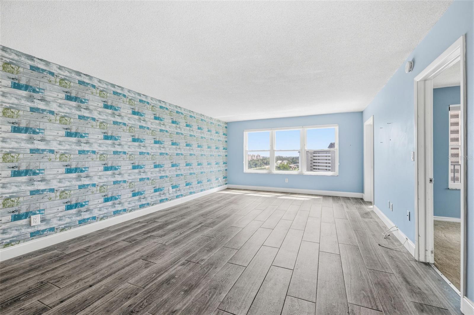 Living and dining rooms