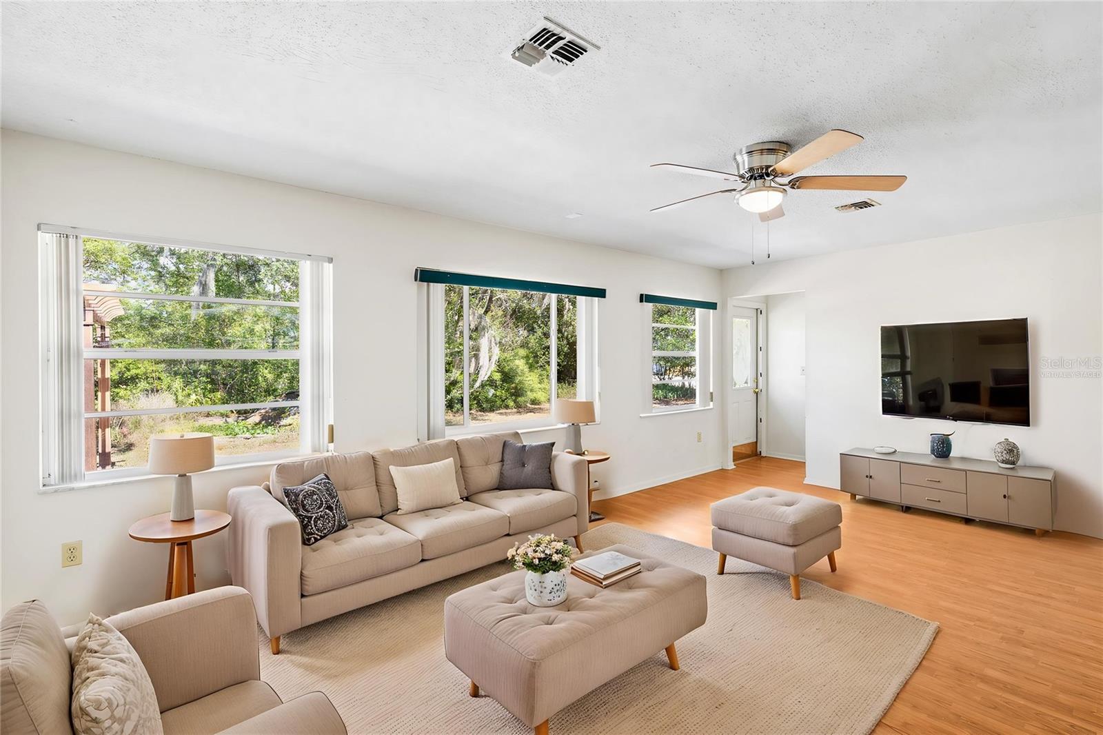 Family Room - Virtually Staged