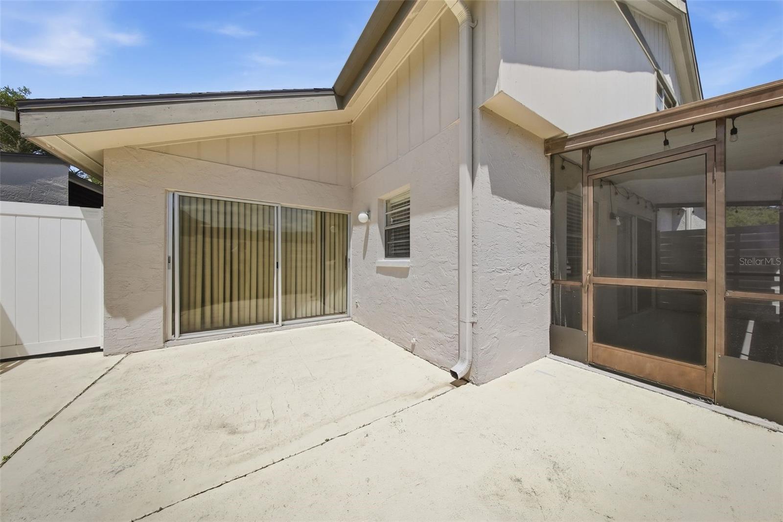 Outdoor space, patio