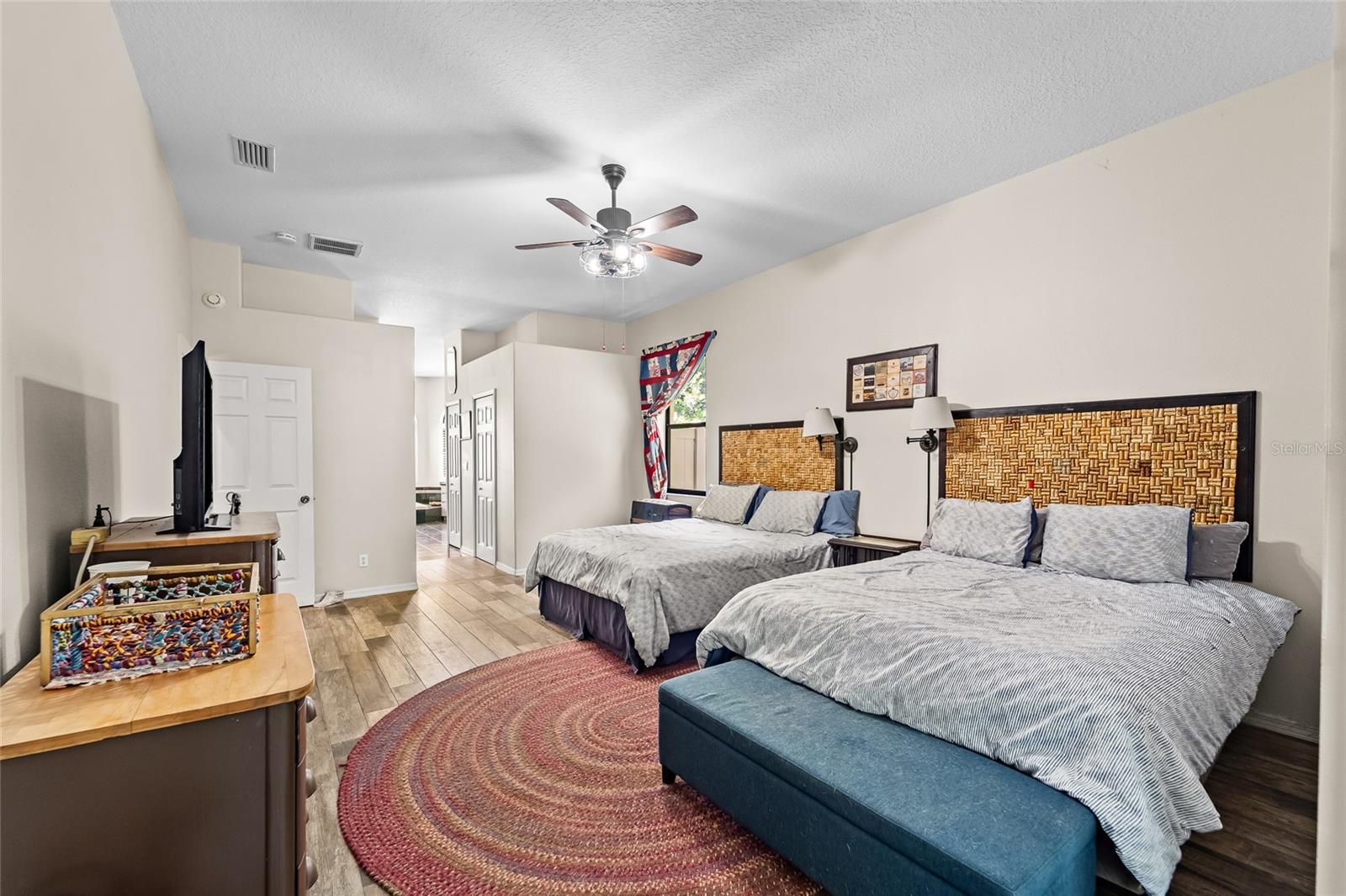 Huge primary suite with attached office