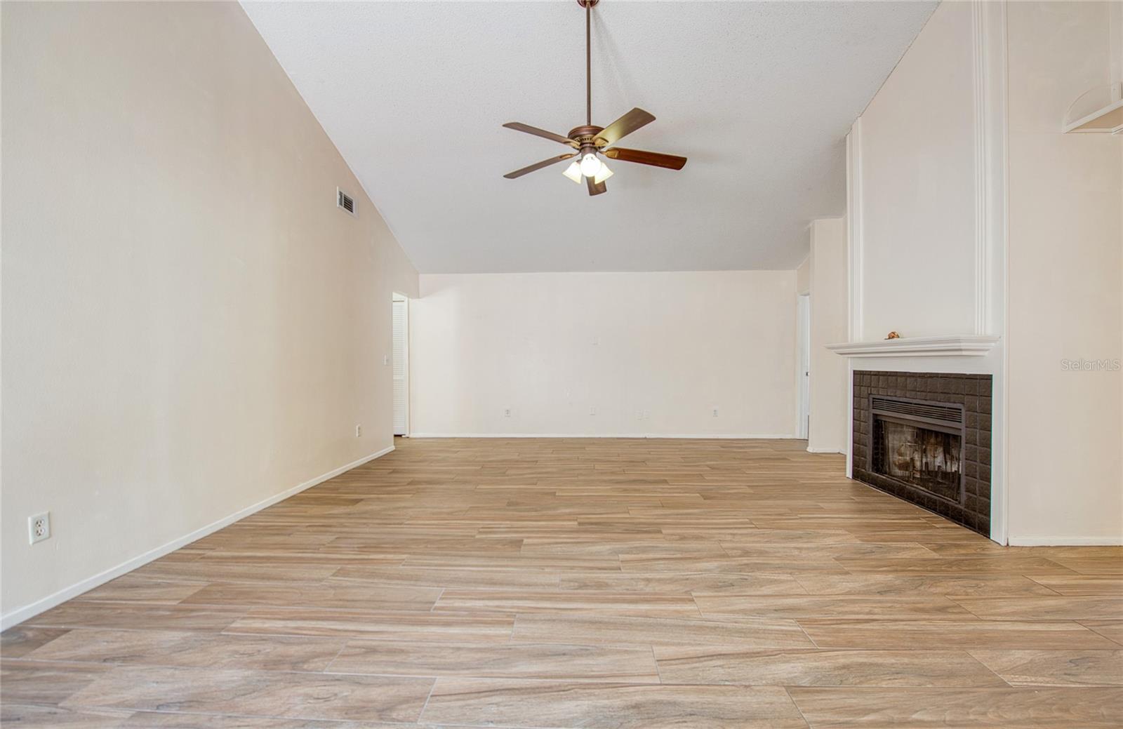 GREAT ROOM WITH FIREPLACE