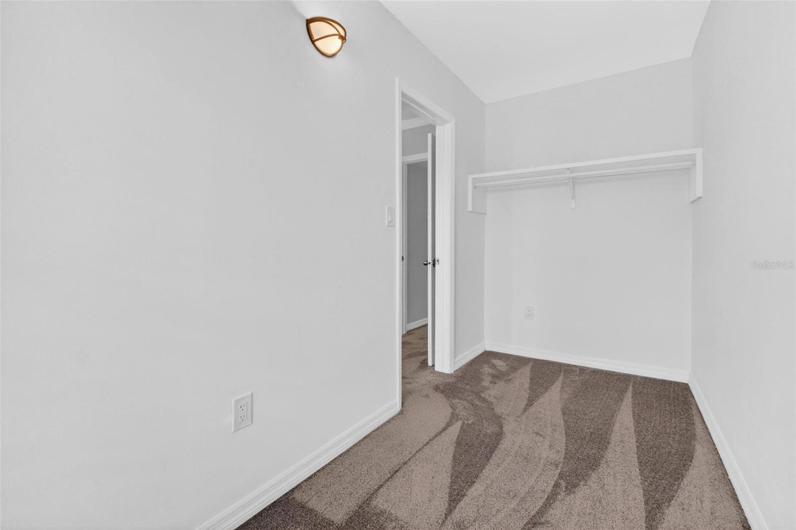 Xtra Large Walk in Closet in the Primary Bedroom