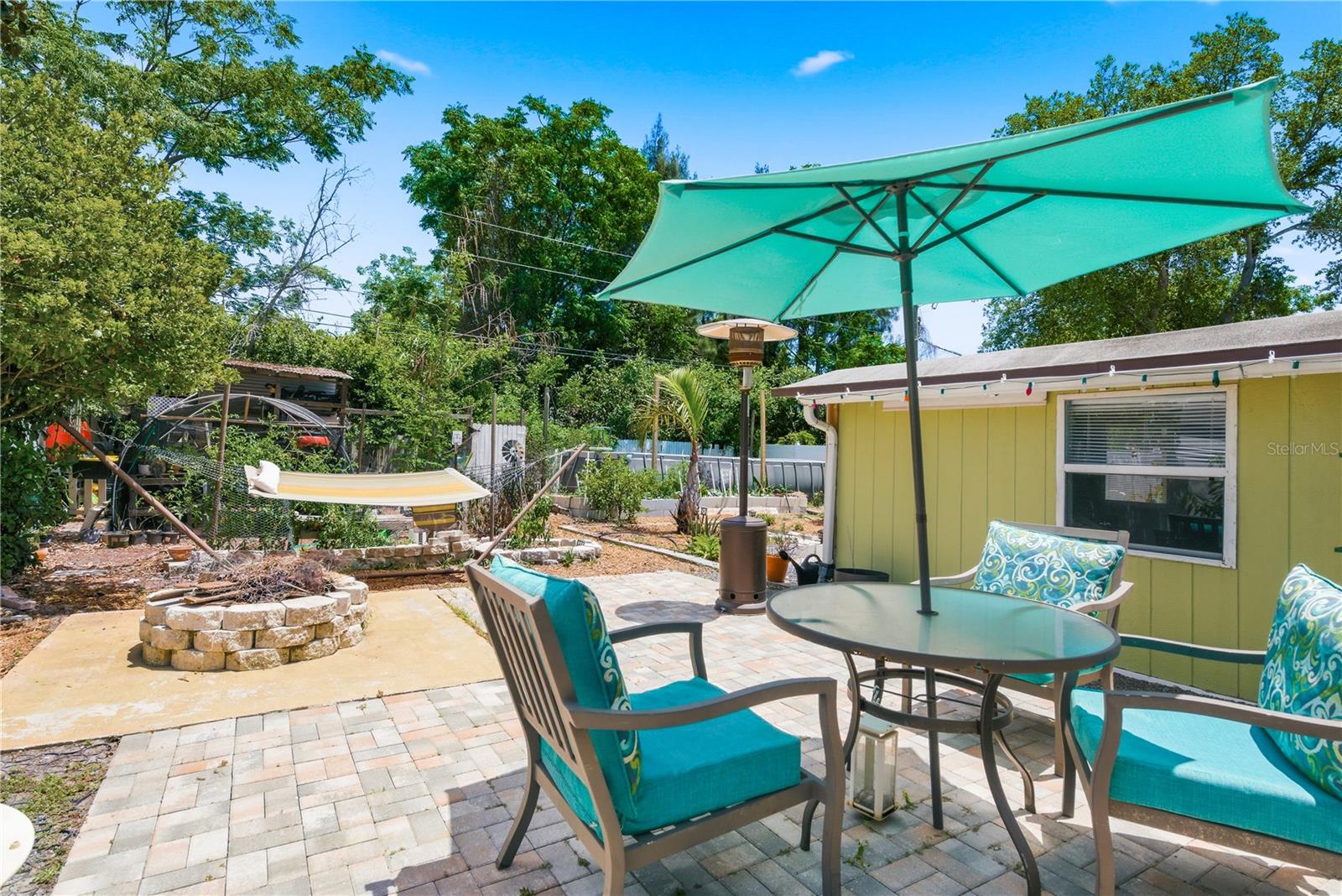 rear patio