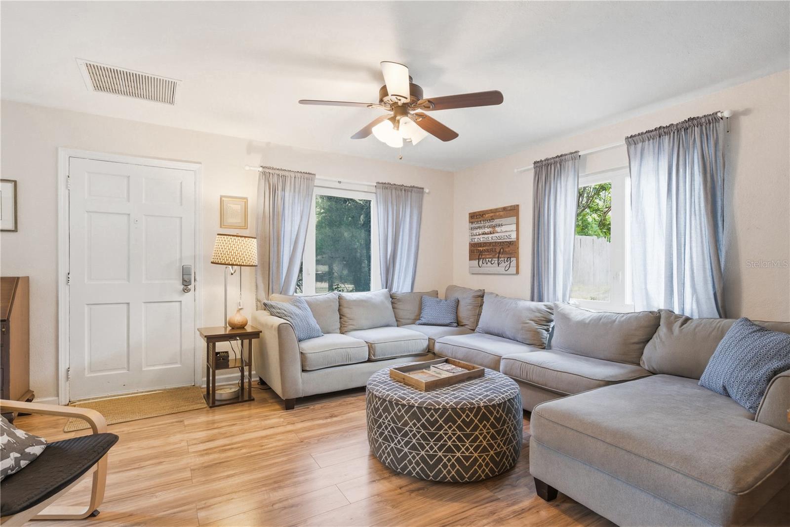 Front entrance into Living Room