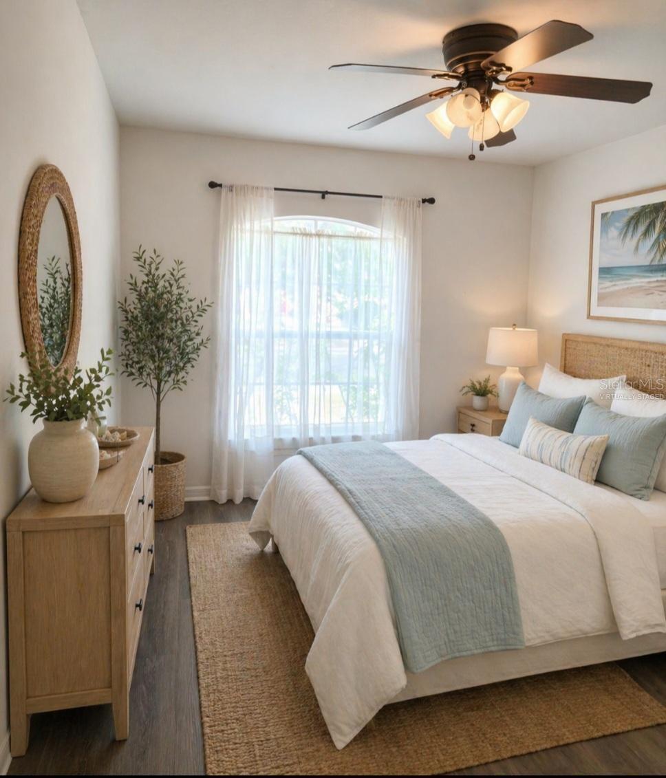 Virtually Staged third bedroom