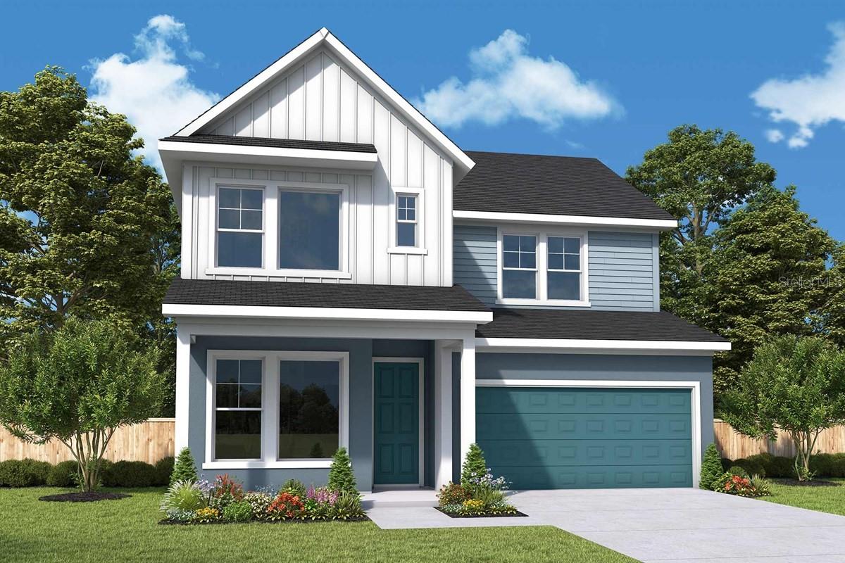 Front Exterior Rendering **Paint Colors May Vary