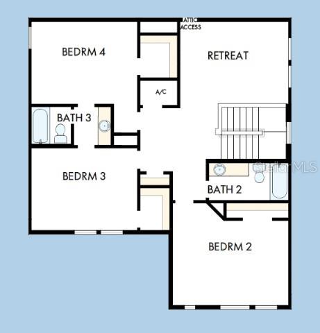 Floor Plan Second Floor