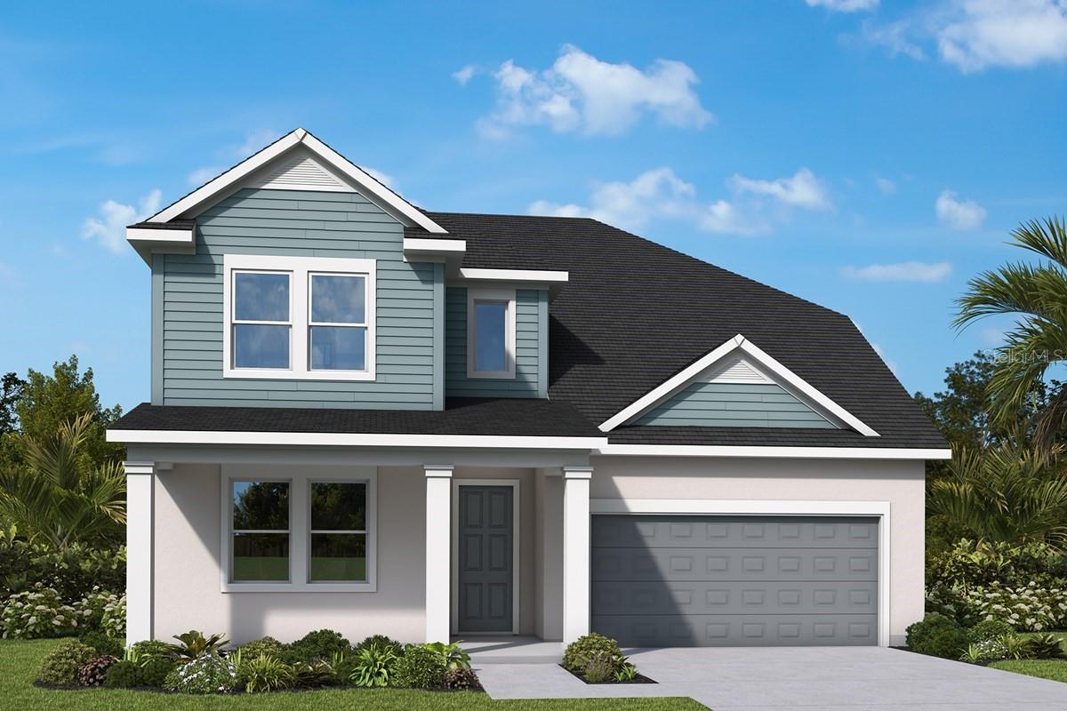 Front Exterior Rendering **Paint Colors May Vary
