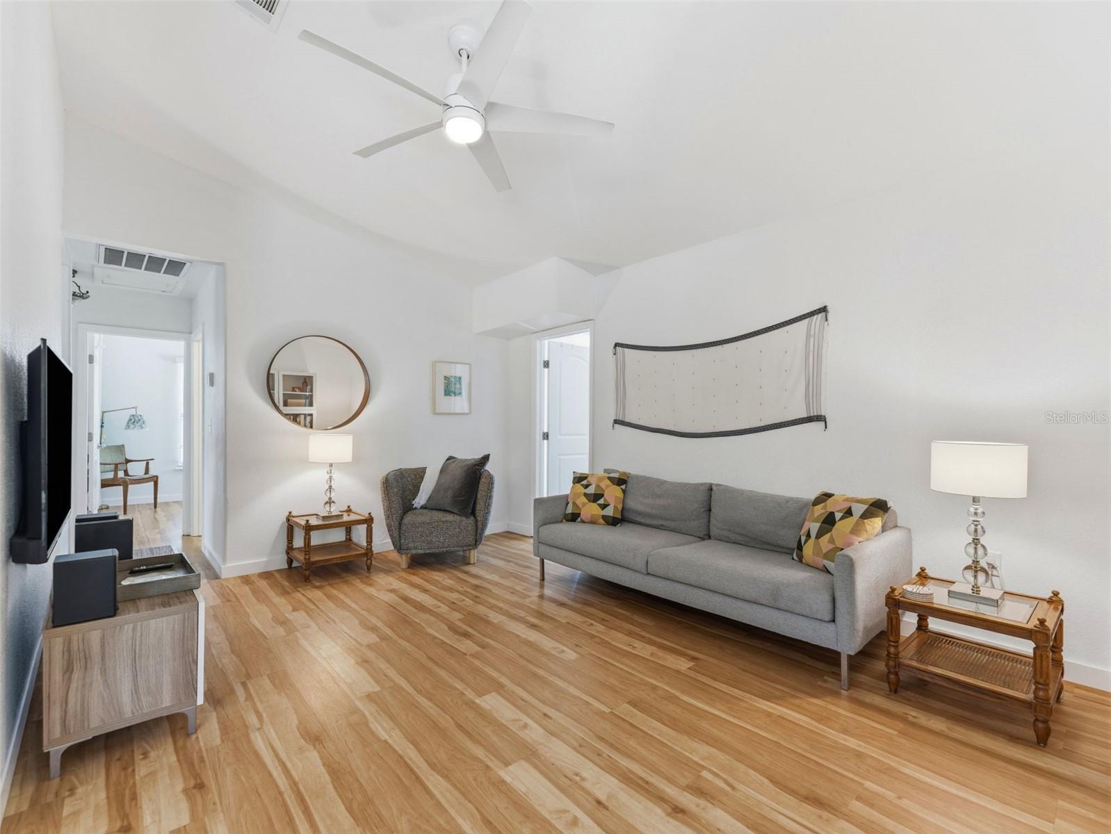 Living room upon entering