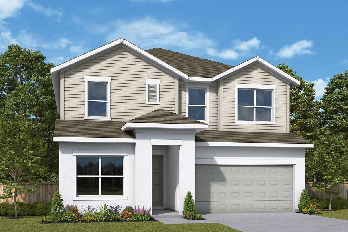 Front Exterior Rendering **Paint Colors May Vary