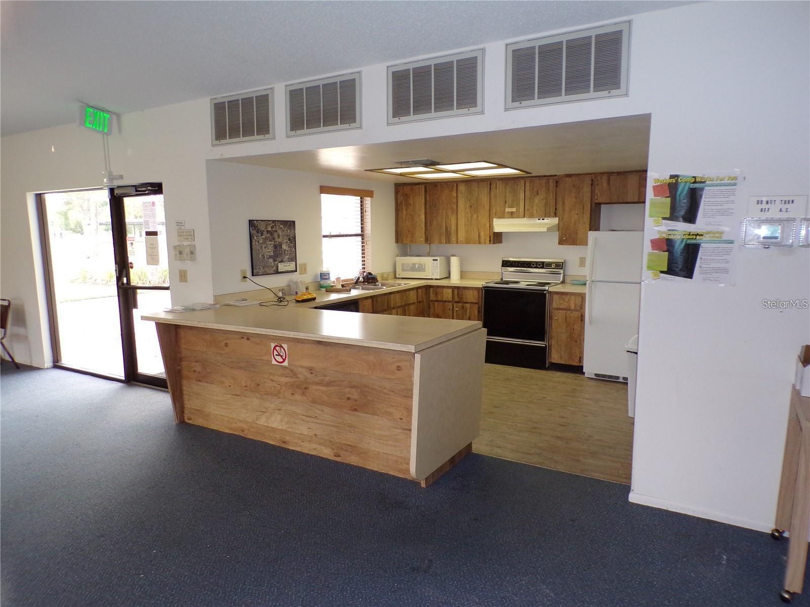 clubhouse kitchen