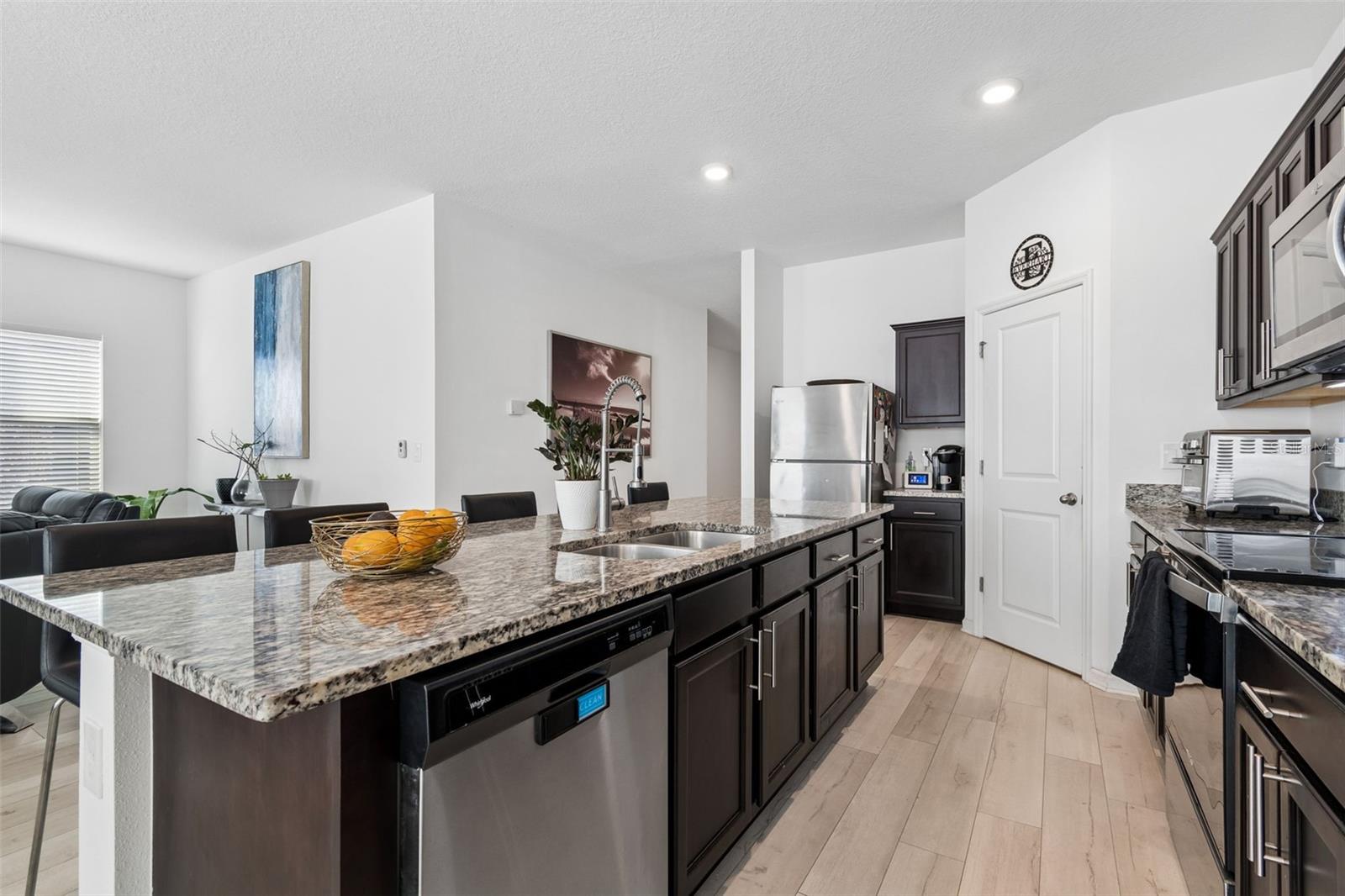 Island in Kitchen