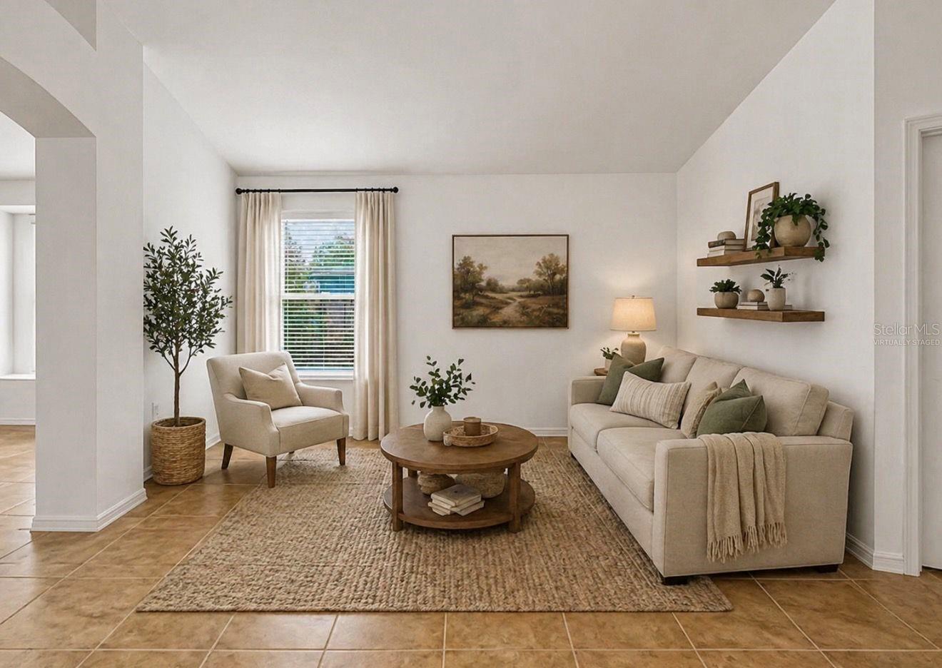 “virtually staged”