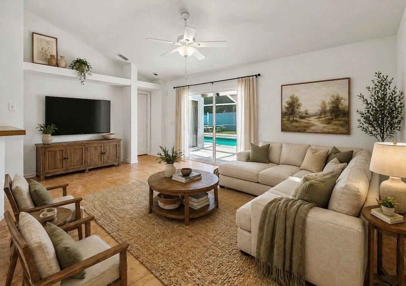 “virtually staged”