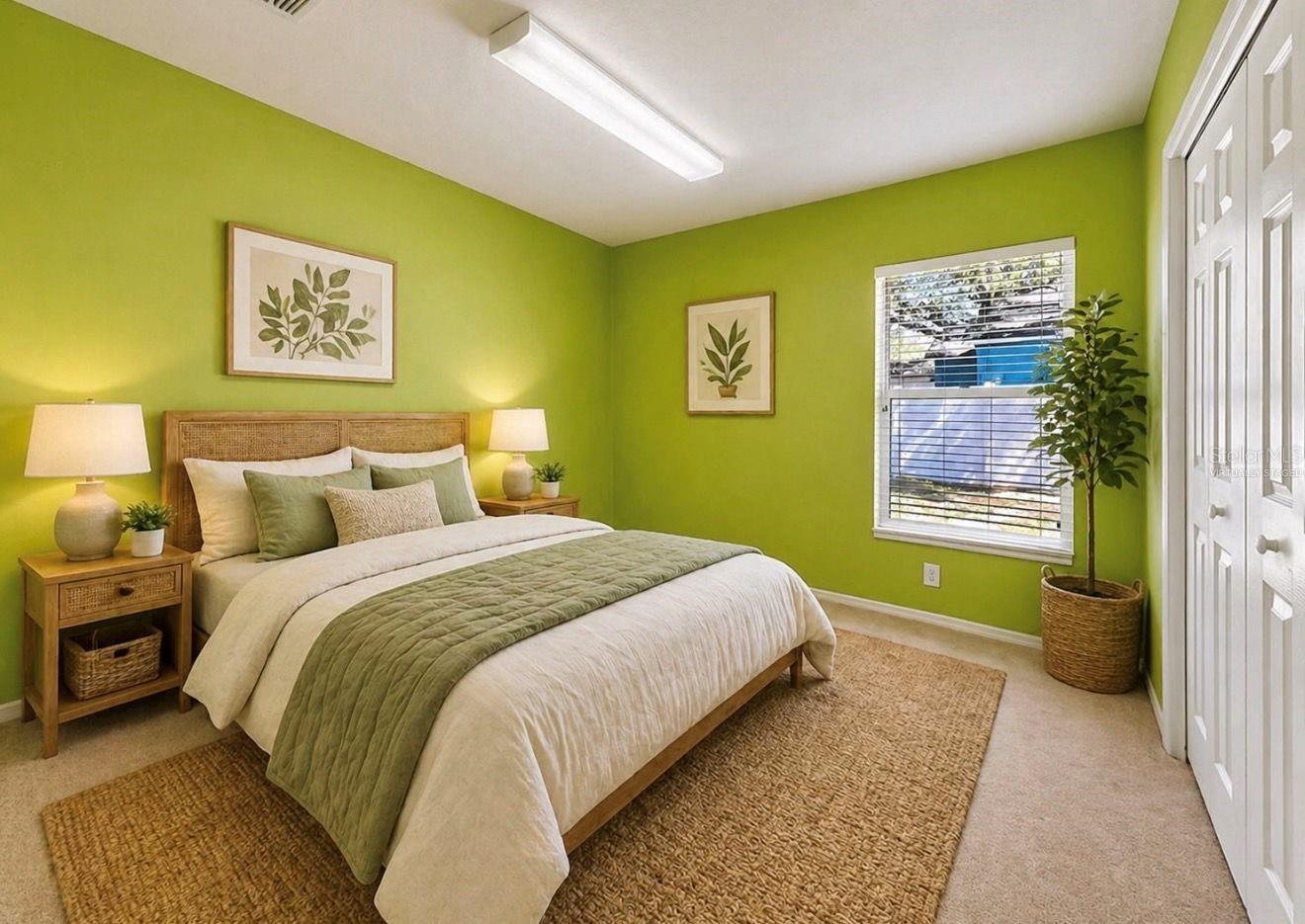 “virtually staged”