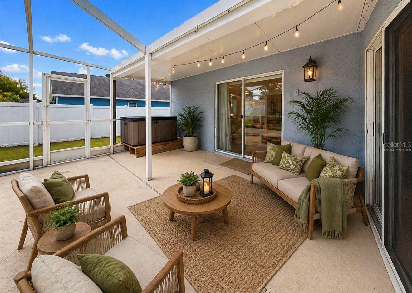 “virtually staged”