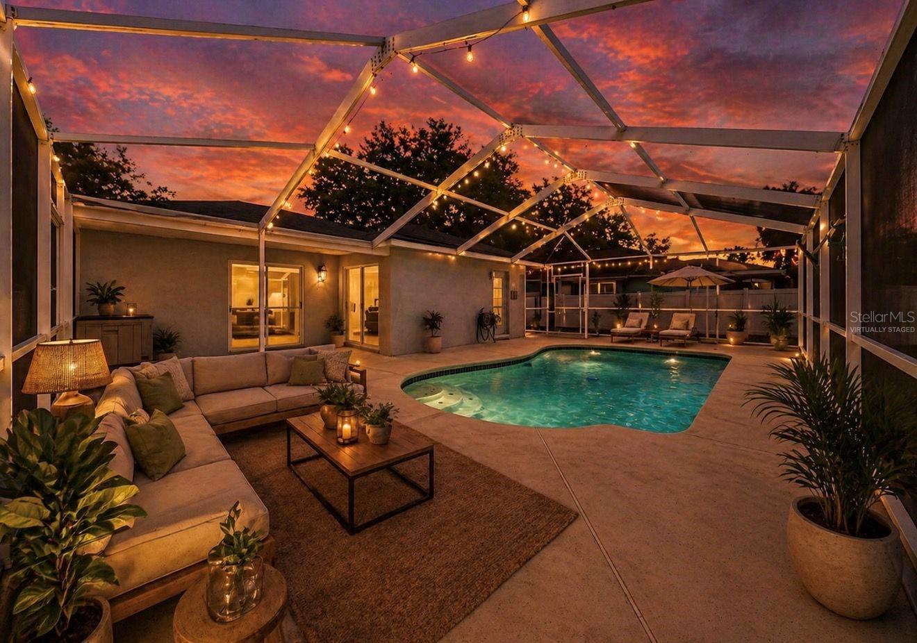 “virtually staged”