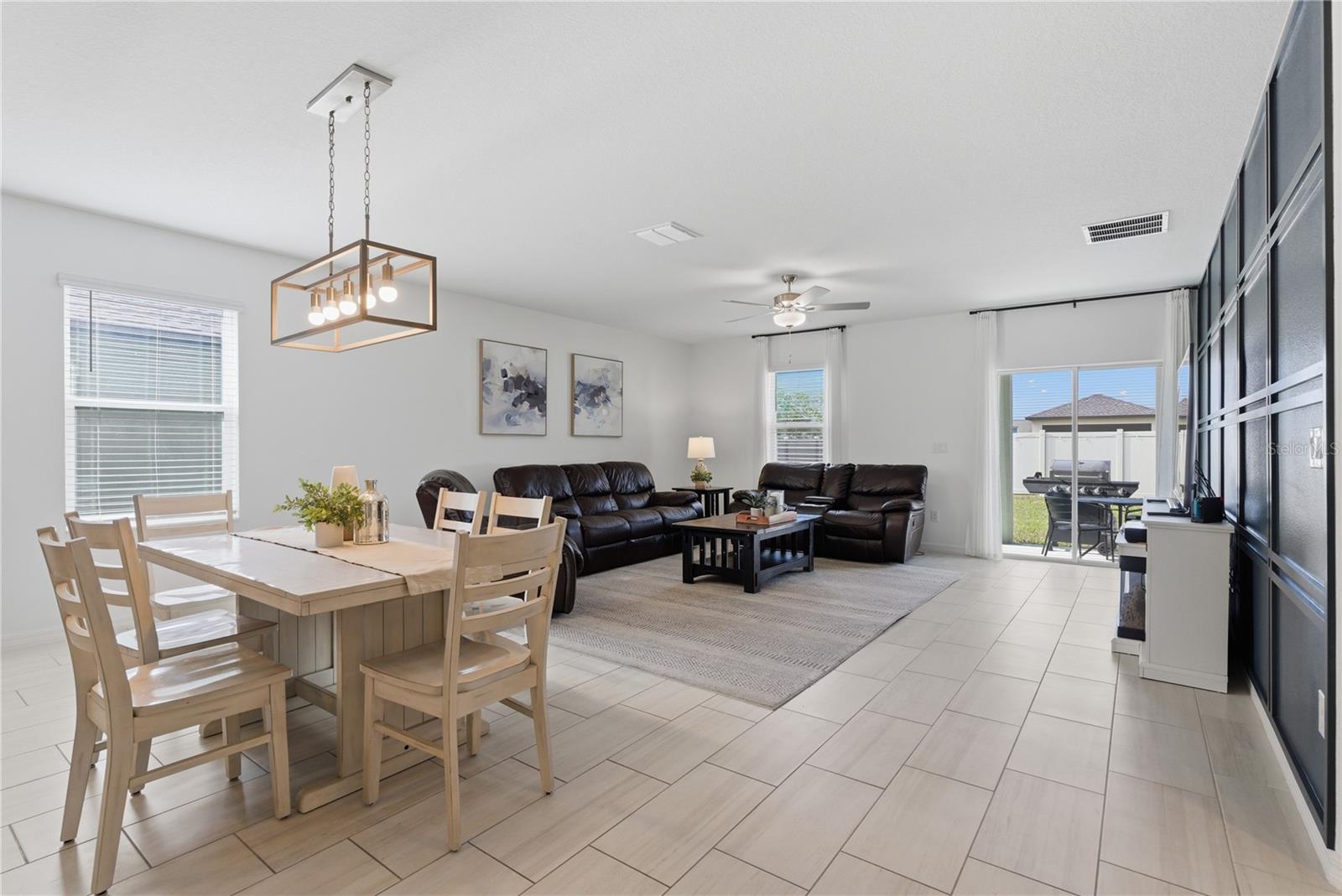 Open concept living