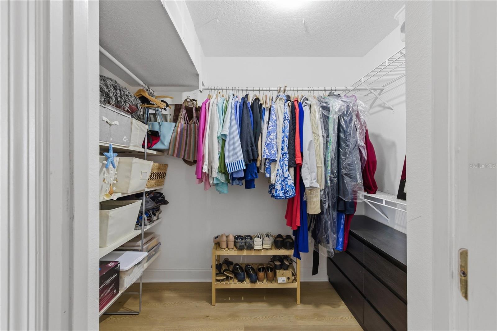 Master Closet with Barn Door