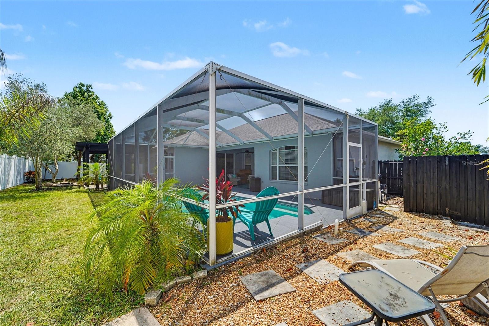 19717 Wyndham Lakes Drive, Odessa FL - Backyard