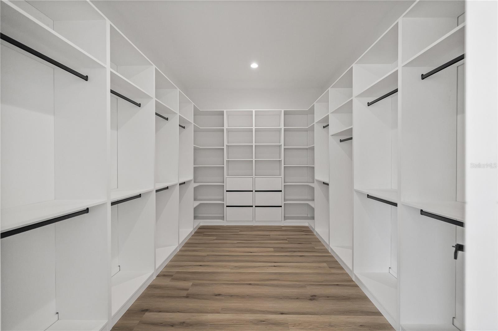 Primary  costume walk in closet