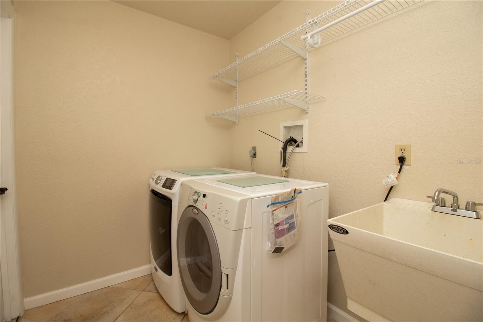 Indoor Laundry Room