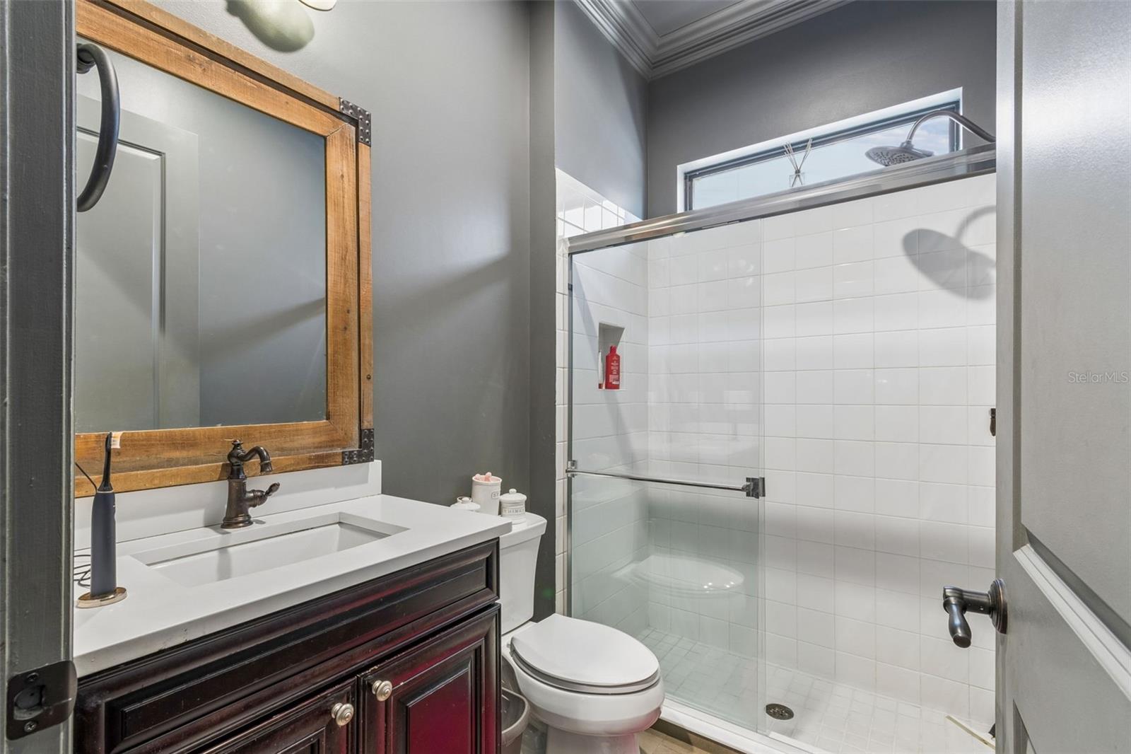 Full bathroom on first floor