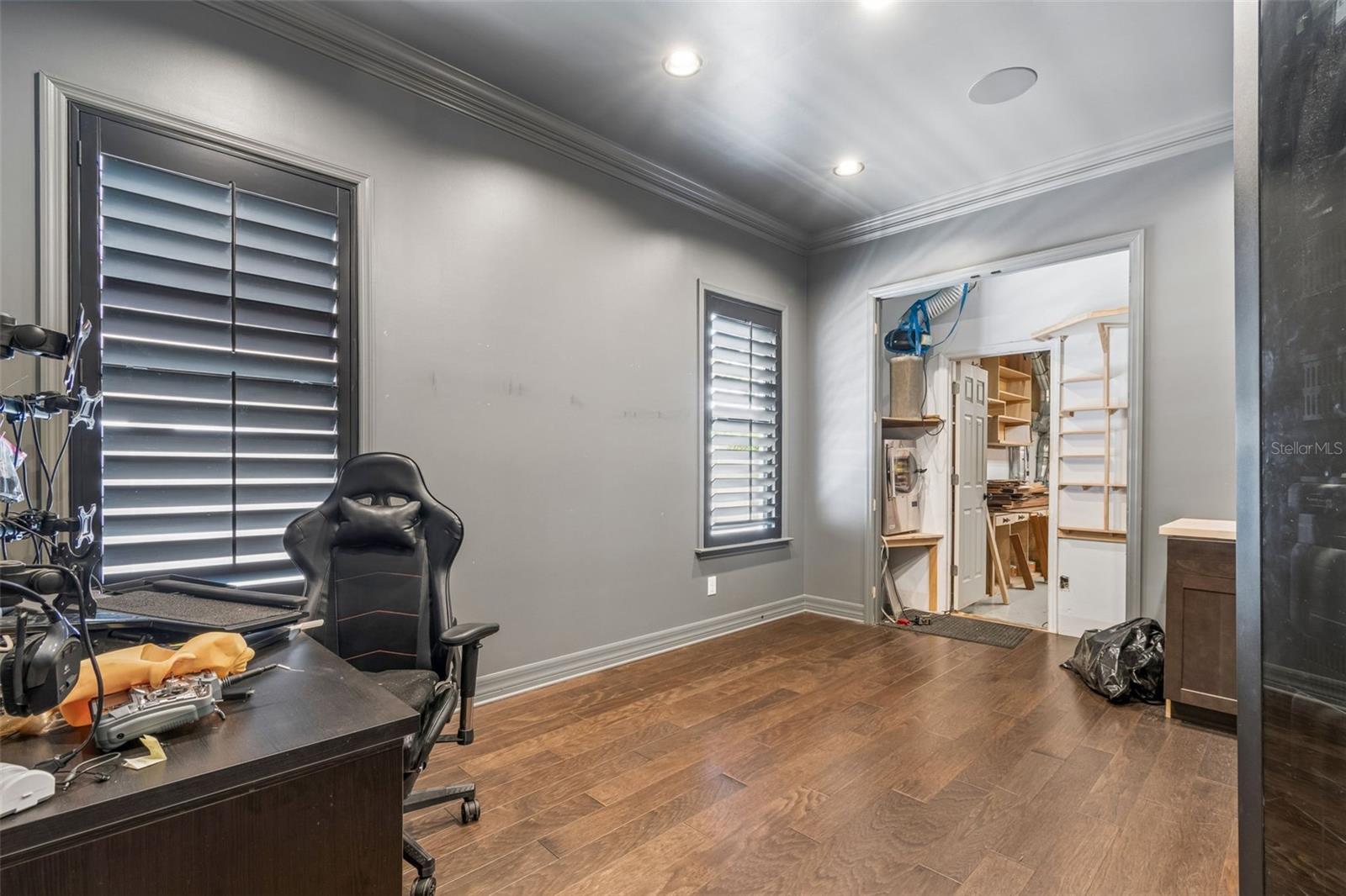 Office first floor by bathroom