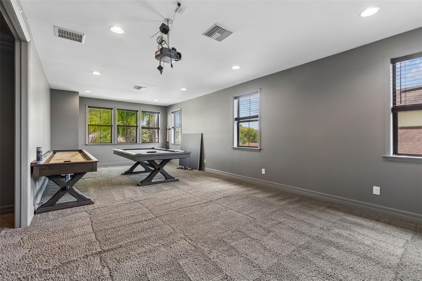 Entertainment room upstairs