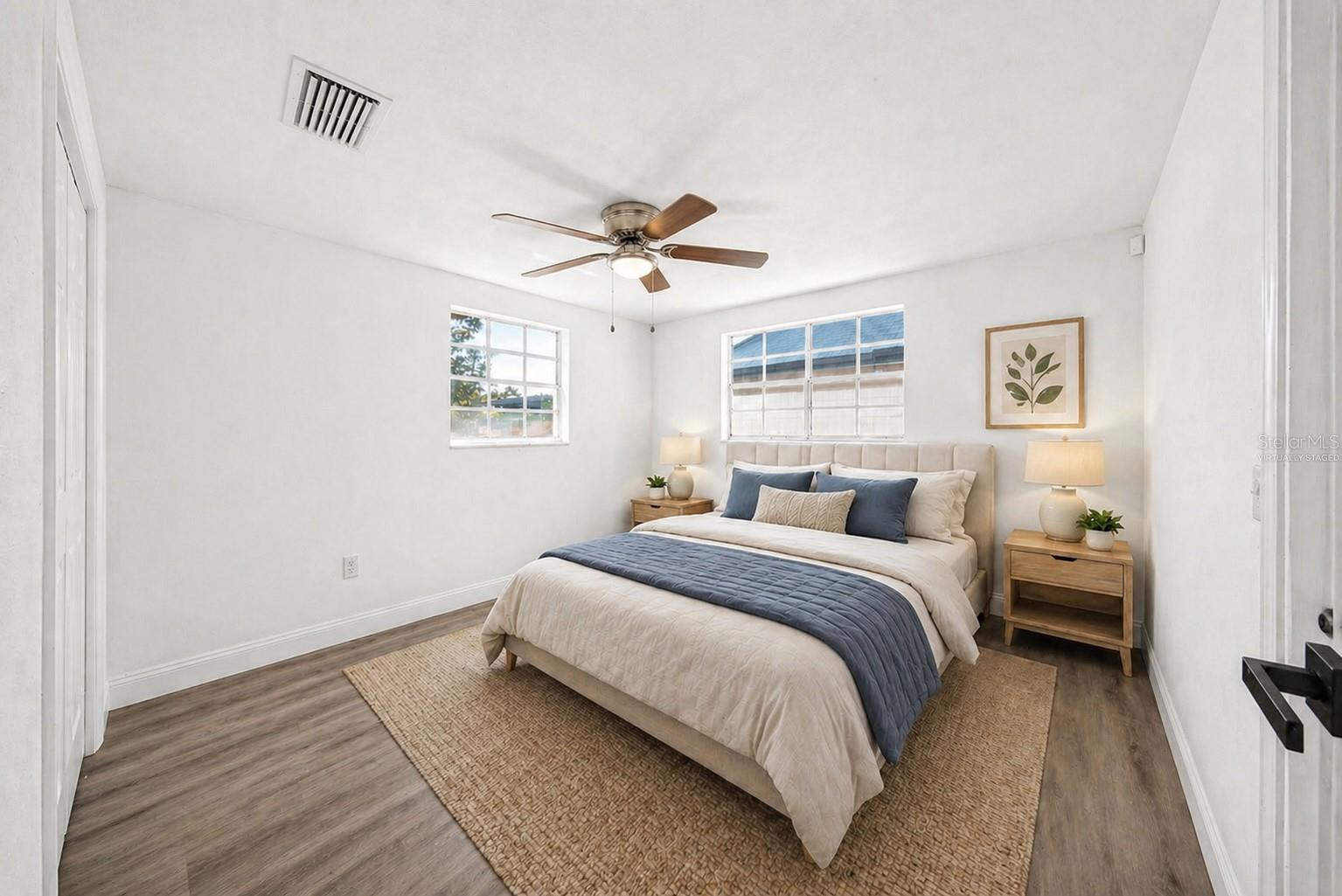 Virtually Staged Bedroom 2