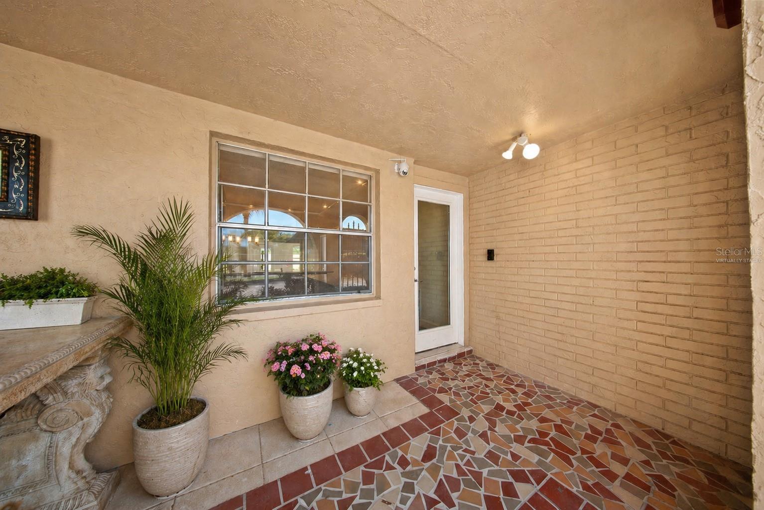 Virtually Staged Patio