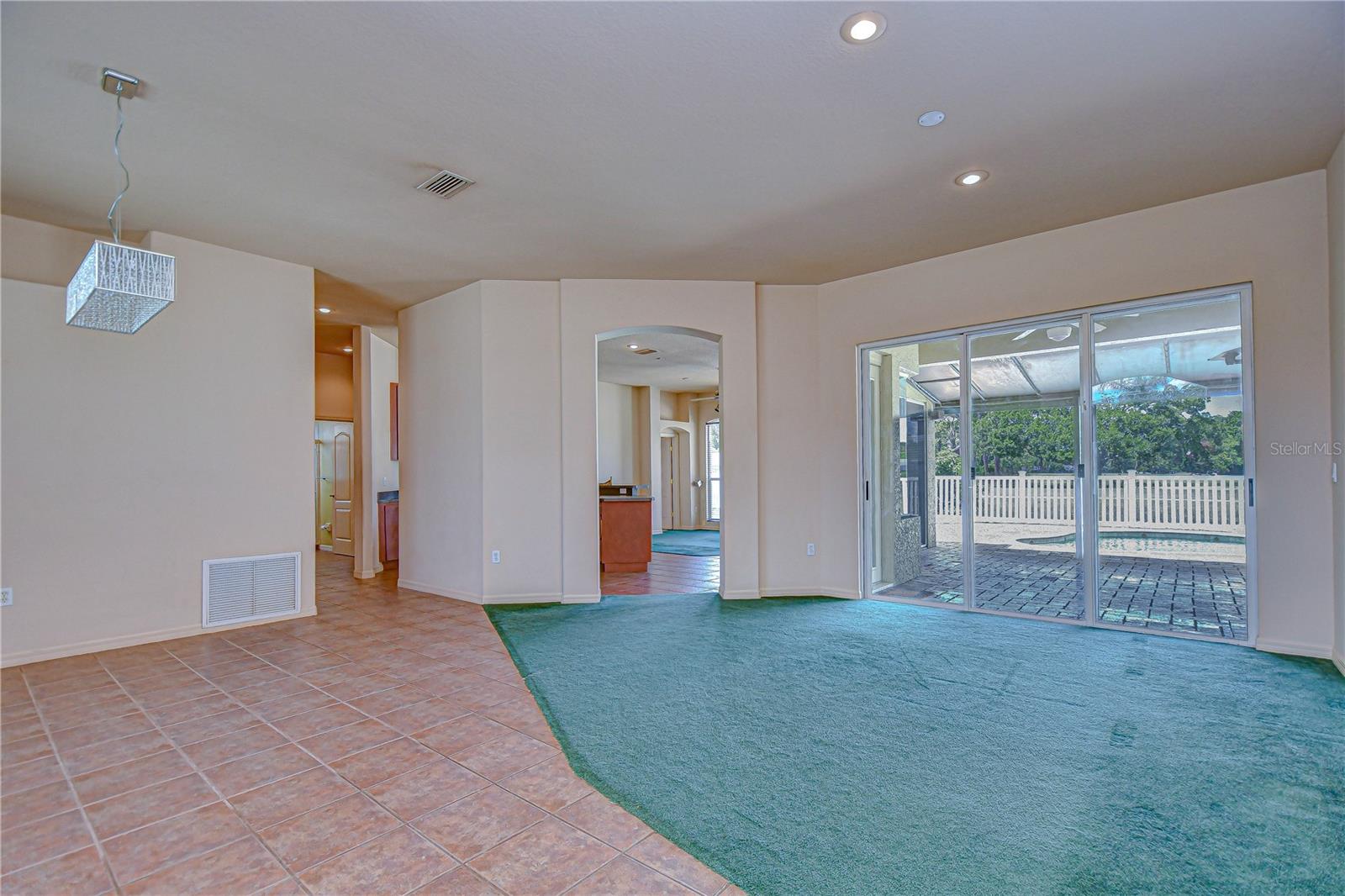 Living Room, SGD to Paver Lanai