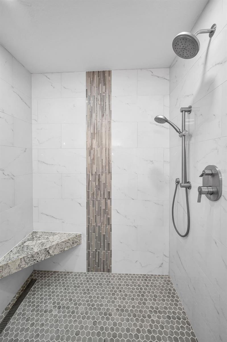 Primary Bathroom with oversized shower
