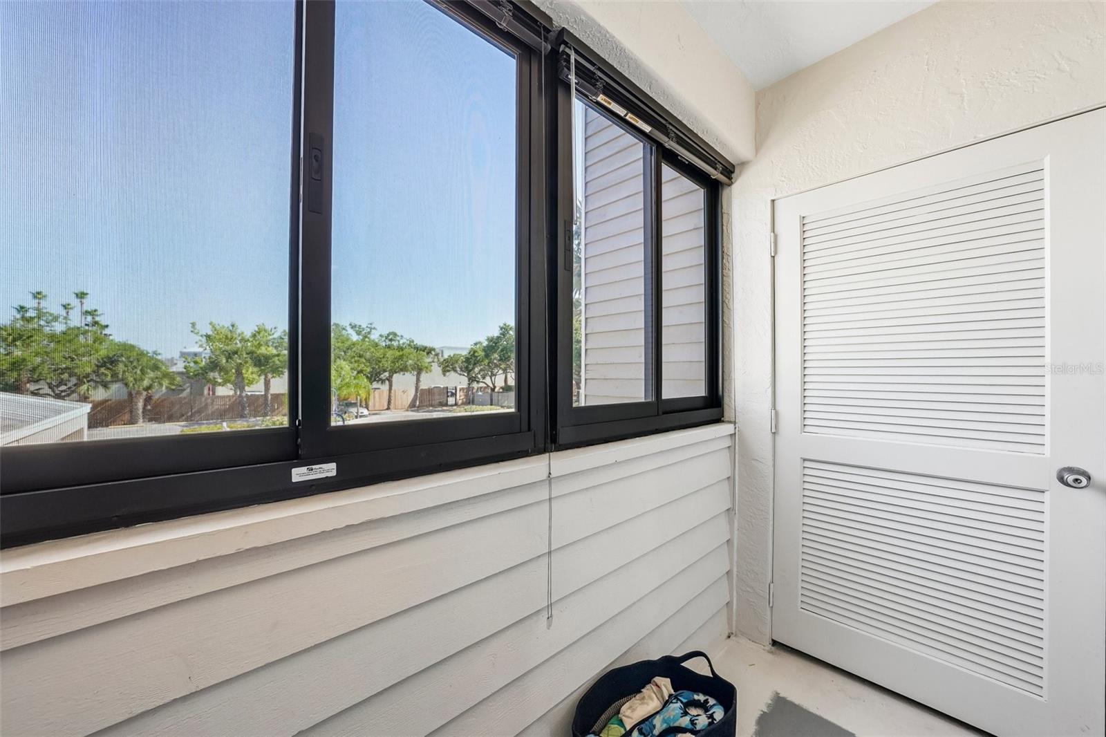 Second bedroom’s patio area