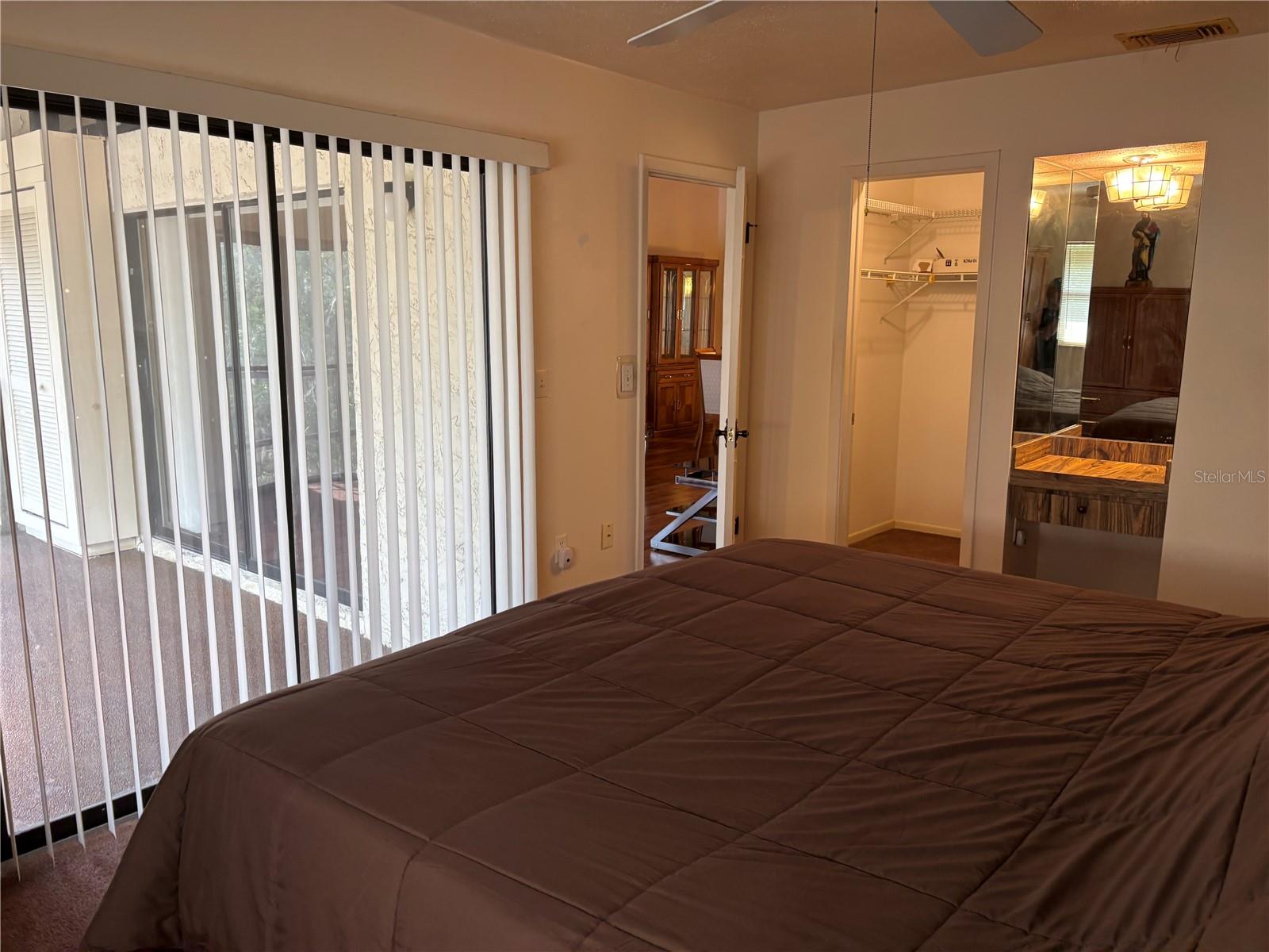 Primary Bedroom W Sliders Out To Lanai