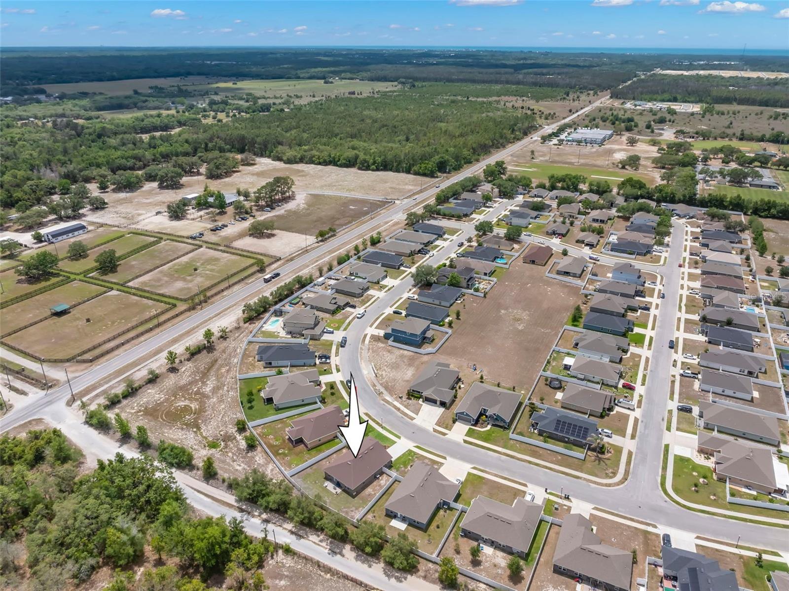 Aerial view.
