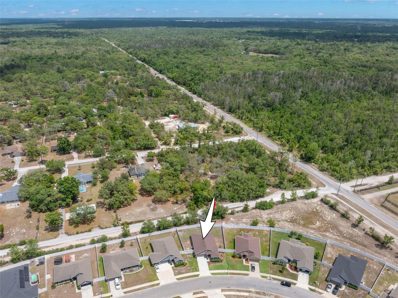 Additional aerial view.